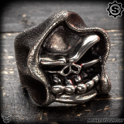 Monkey Edge - Starlingear Ring: Devil Kaze Reaper Puncher - Silver