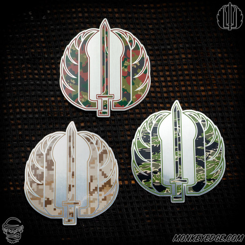 Strider Knives Sticker: Camo Series Logo Pack #4