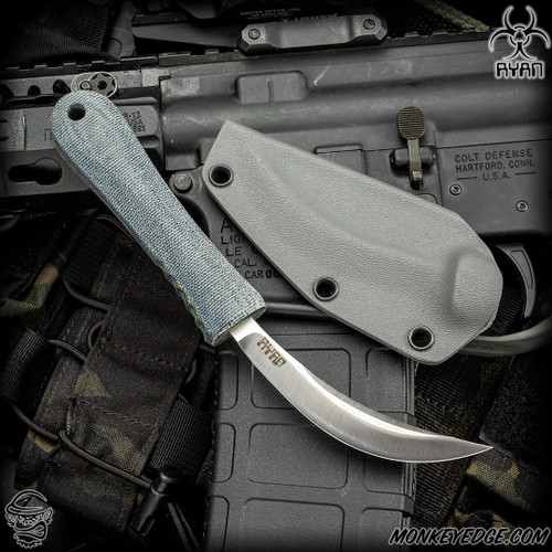 Steve Ryan: One-Off Naginata - Two Tone/Black Micarta