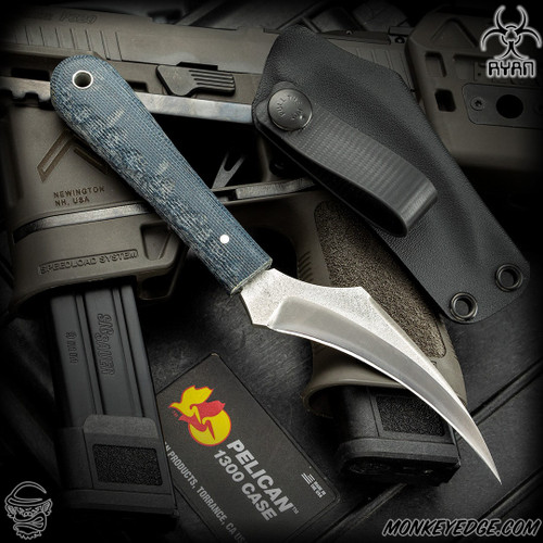 Steve Ryan: One-Off Pikal - Two Tone/Blue Micarta