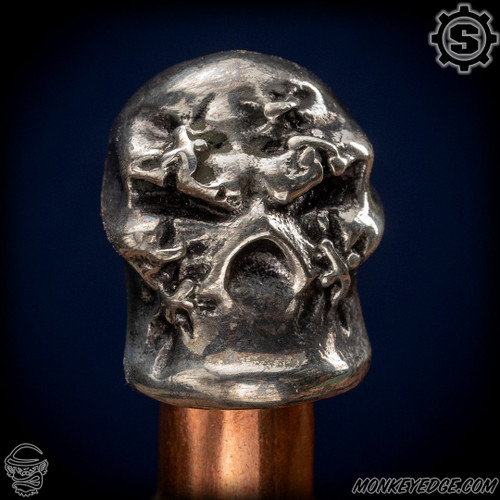 Starlingear Bead: Stealth w/Stitches - Silver