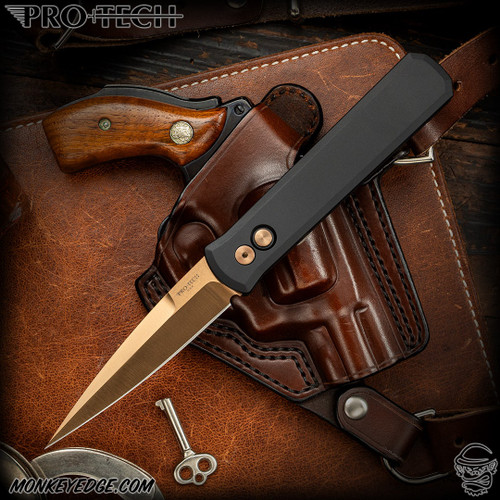 Pro-Tech Knives: Godfather - Rose Gold/Black (PTK0204)
