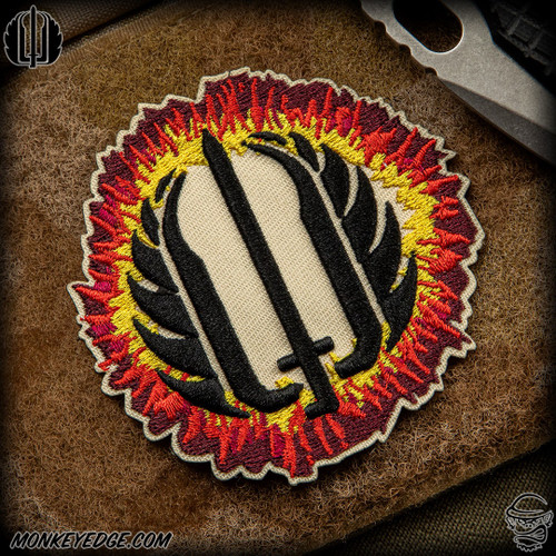 Strider Knives Patch: Strider Logo -  Yo Joe Burst (SK2692)