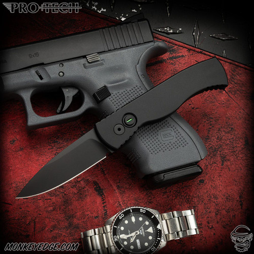 Pro-Tech Knives: TR-2 Operator - Black/Black