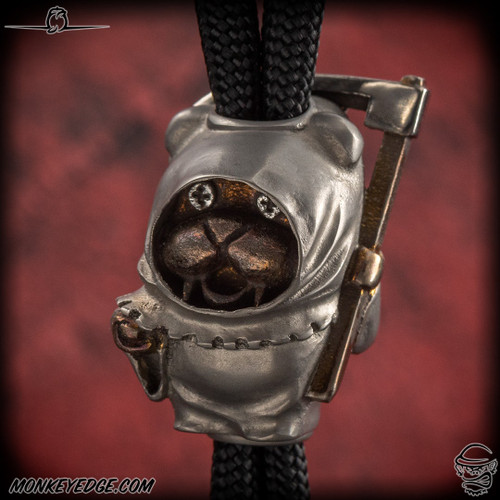 Dmitry Streltsov Bead: Bad Teddy - Titanium (DSP0690)