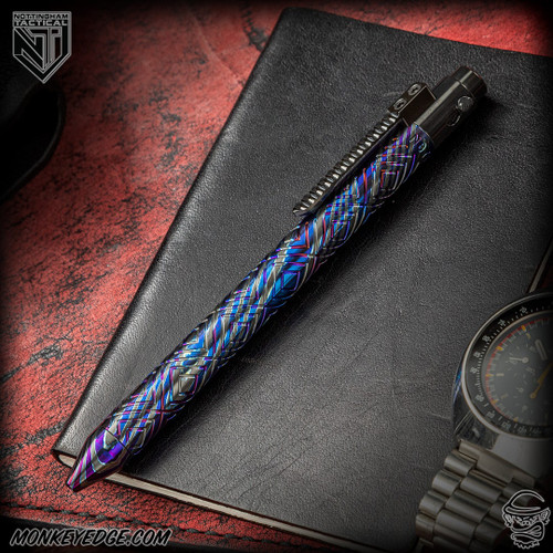 Nottingham Tactical: G2 Full Size Pen - DarkTi w/Zirc Clip + Mech - Marksman - Double Lock