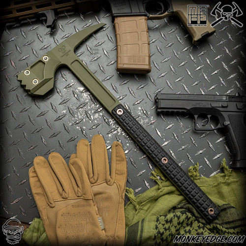 RMJ Tactical: Snuggles Warhammer S7 Limited Edition - Sniper Green Cerakote Monkey Edge FRAG Pattern