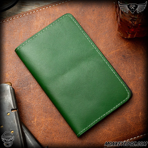 Chattanooga Leather Morrow Journal Wallet - Green