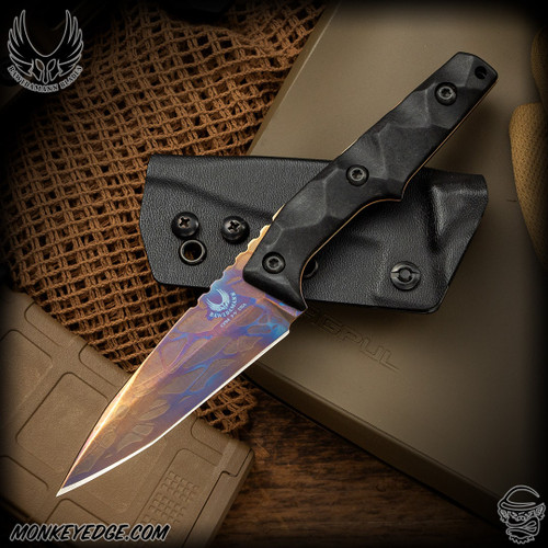 Bawidamann Blades: Huginn Slicer - Acid Etched/Spectral Patina (BBB0042)