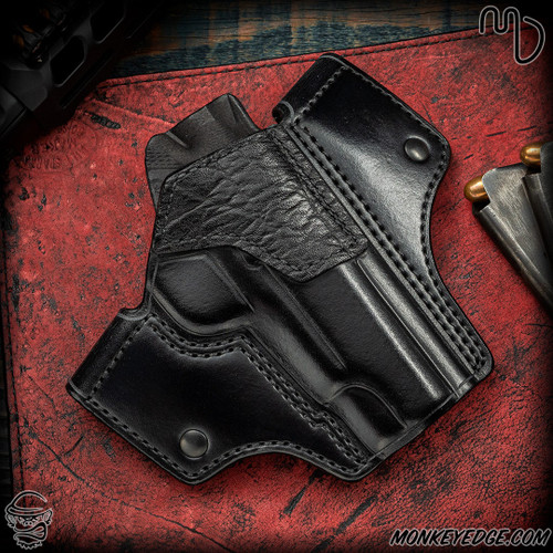 Del Fatti Leather: LP-HTL Holster - 1911 Commander - Elephant/Cowhide