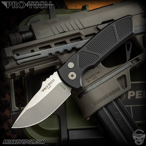 Monkey Edge - Pro-Tech Knives: SBR (Les George Design) One Off