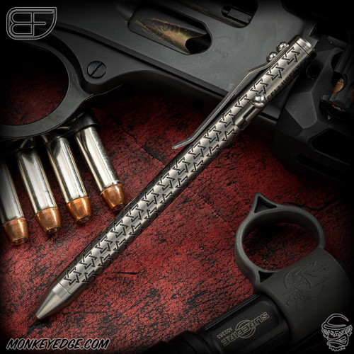 Fellhoelter TiBolt Pen - Titanium Tuxedo BrewBolt Cptn Axel Collab