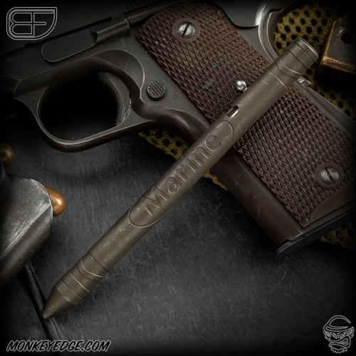 Fellhoelter TiBolt Pen - Titanium Battleground Marine Cptn Axel Collab