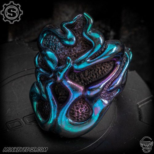 Monkey Edge - Starlingear Ring: Vapor Puncher - Titanium Blue - 10