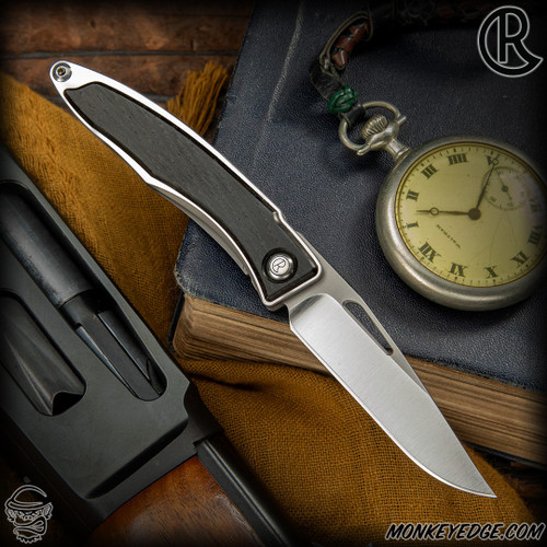 Chris Reeve Knives Folder: Mnandi - Bog Oak Left Handed