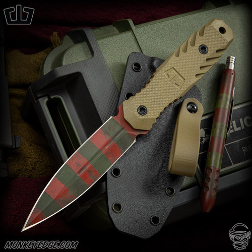 Blackside Customs Phase 7 SDM Dagger - Freddy Dirty Sweater/OD Green G10