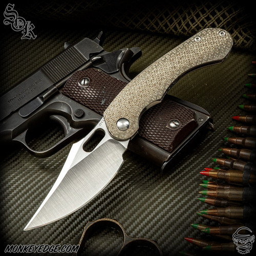 Sean O'Connell Knives: LBV3 - Satin/Starburst