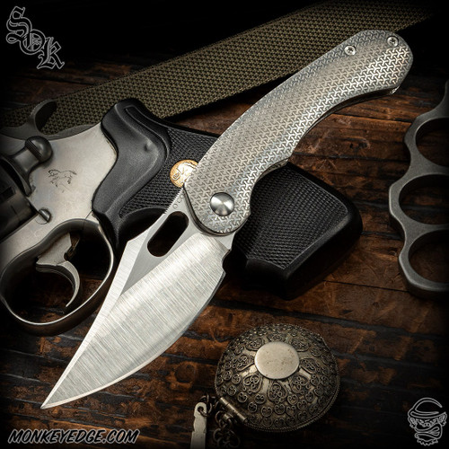 Sean O'Connell Knives: LBV3 - Satin/Three Prong