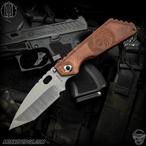 Strider Knives Folder: SMF Tanto - Two Tone/Copper
