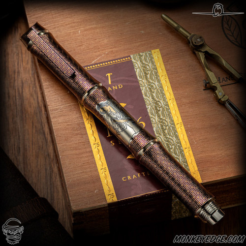 Dmitry Streltsov Pen: Kamikaze - Samurai Engraved