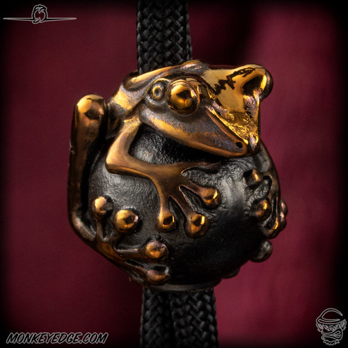 Dmitry Streltsov Bead: Frog - Titanium