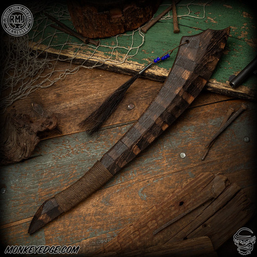 RMJ Tactical: Gold Point Red Stick War Club - File branded