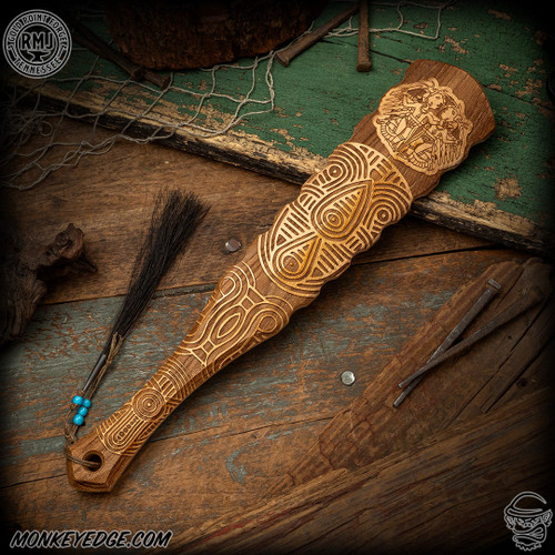 RMJ Tactical: Gold Point War Stick - Falcon Warrior - Natural
