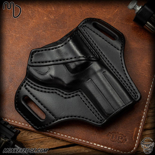 Del Fatti Leather: LP Holster - SP101 3" - Black