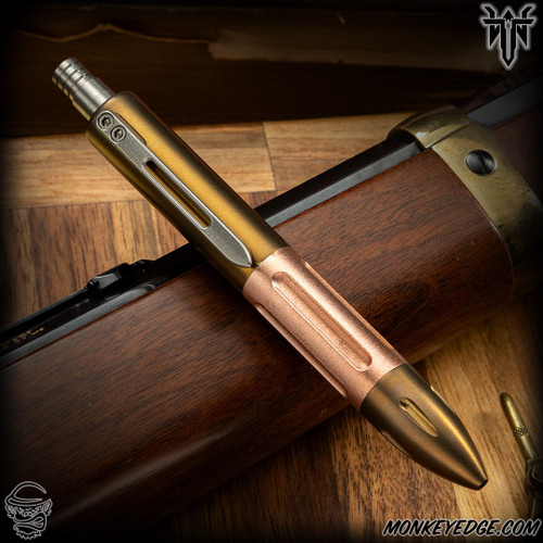 Monkey Edge - Tuff Writer MK 2 Special Mission Pen - Brass/Copper