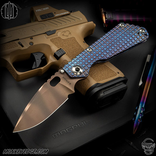 Knife From A Well Known Maker - Striped/Flamed DFP