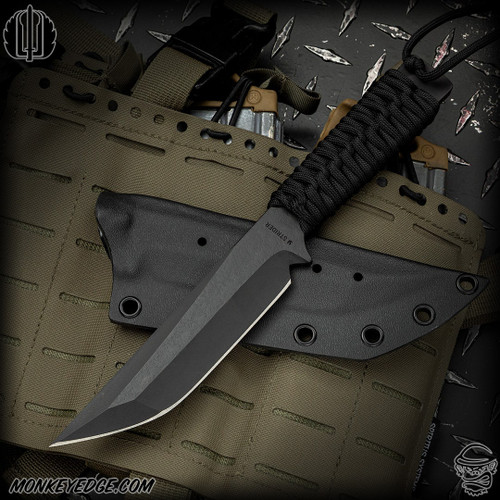 Strider Knives Fixed: WP Tanto - Black/Cord Wrapped (SK2715)