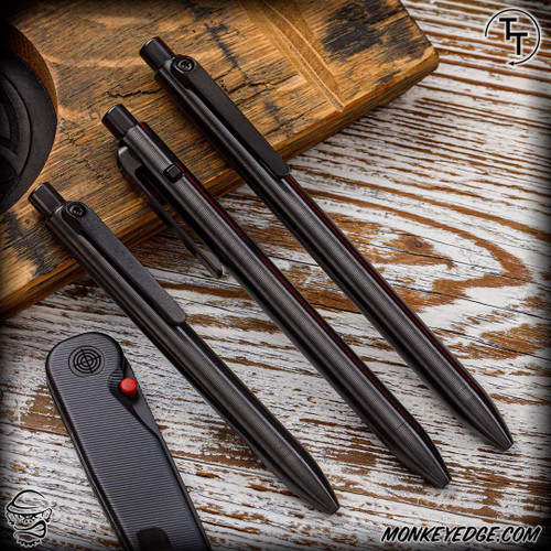 Tactile Turn: Side Click Pen - Zirconium