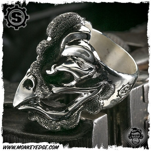 Starlingear Ring: Cock Puncher - Silver