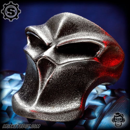 Starlingear Ring: Stealth Blade Puncher - Silver Textured