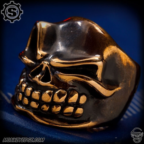 Starlingear Ring: Slickster Puncher - Copper Patina