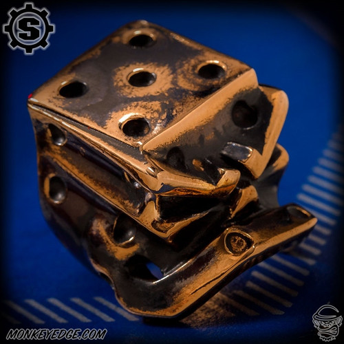 Starlingear Ring: Lucky Puncher - Copper Patina