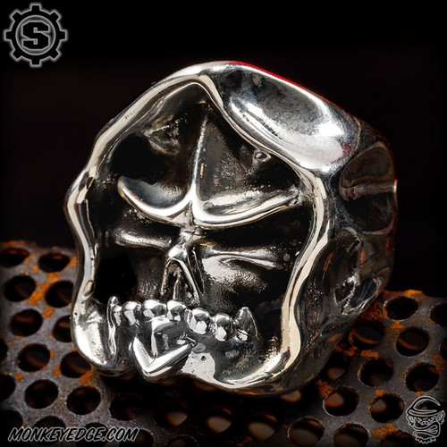 Monkey Edge - Starlingear Ring: Devil Kaze Reaper Puncher - Silver
