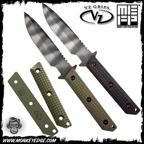Grips: Strider Fixed Blades (Large) Monkey Edge FRAG Pattern