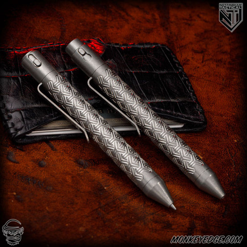 Nottingham Tactical Pen: G2 Mini - Titanium - YKNOTT