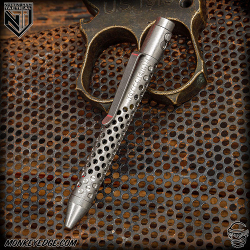 Nottingham Tactical Pen: G2 Mini - Titanium - RIP