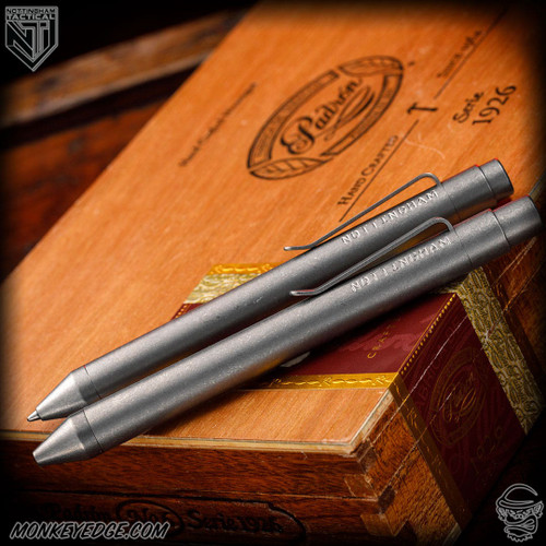 Nottingham Tactical Pen: Standard - Titanium - Smoothie