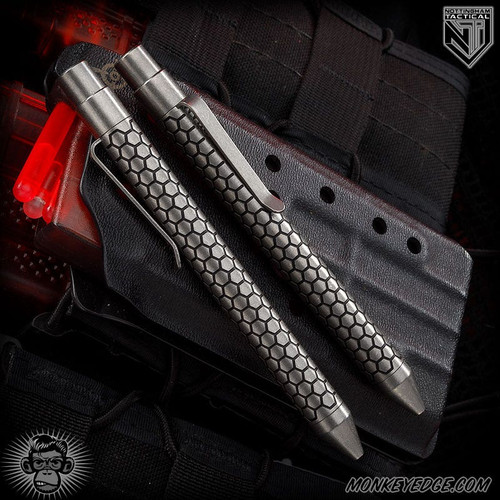 Nottingham Tactical Pen: Standard - Titanium Blackened Killer Beez