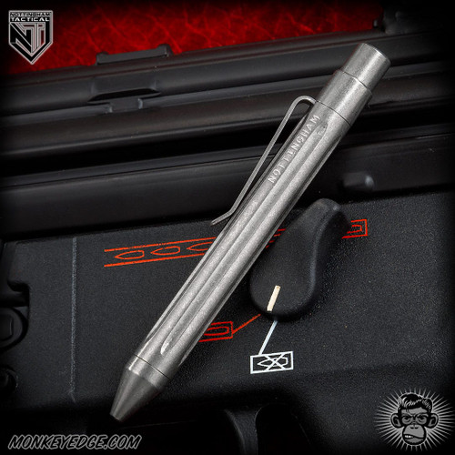 Nottingham Tactical Pen: G2 Mini - Titanium Straight Fluted