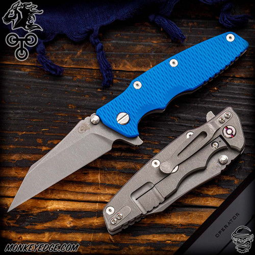 Hinderer Knives: Eklipse 3.5 Inch Wharncliffe w/Tri-Way - Working Finish