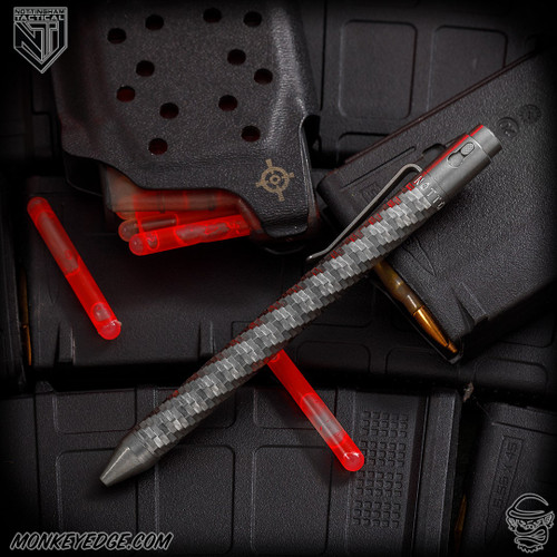 Nottingham Tactical Pen: G2 Full Size - Titanium - Digital