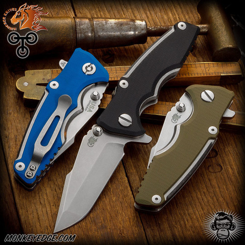 Hinderer Knives: Eklipse 3 Inch Harpoon Spanto w/Tri-Way