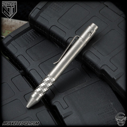 Nottingham Tactical Pen: G2 Mini - Titanium - Digital Grip