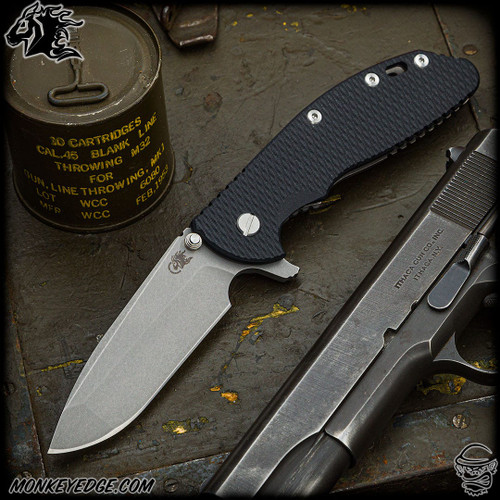 Hinderer Knives: XM-24 Spanto w/Tri-Way - Working Finish