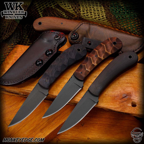 Winkler Knives Fixed: SD-2 (w/Leather Sheath)