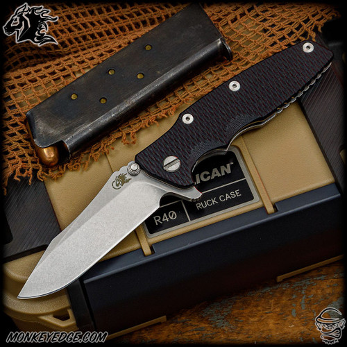 Hinderer Knives: Eklipse 3.5 Inch Spearpoint - Stonewashed